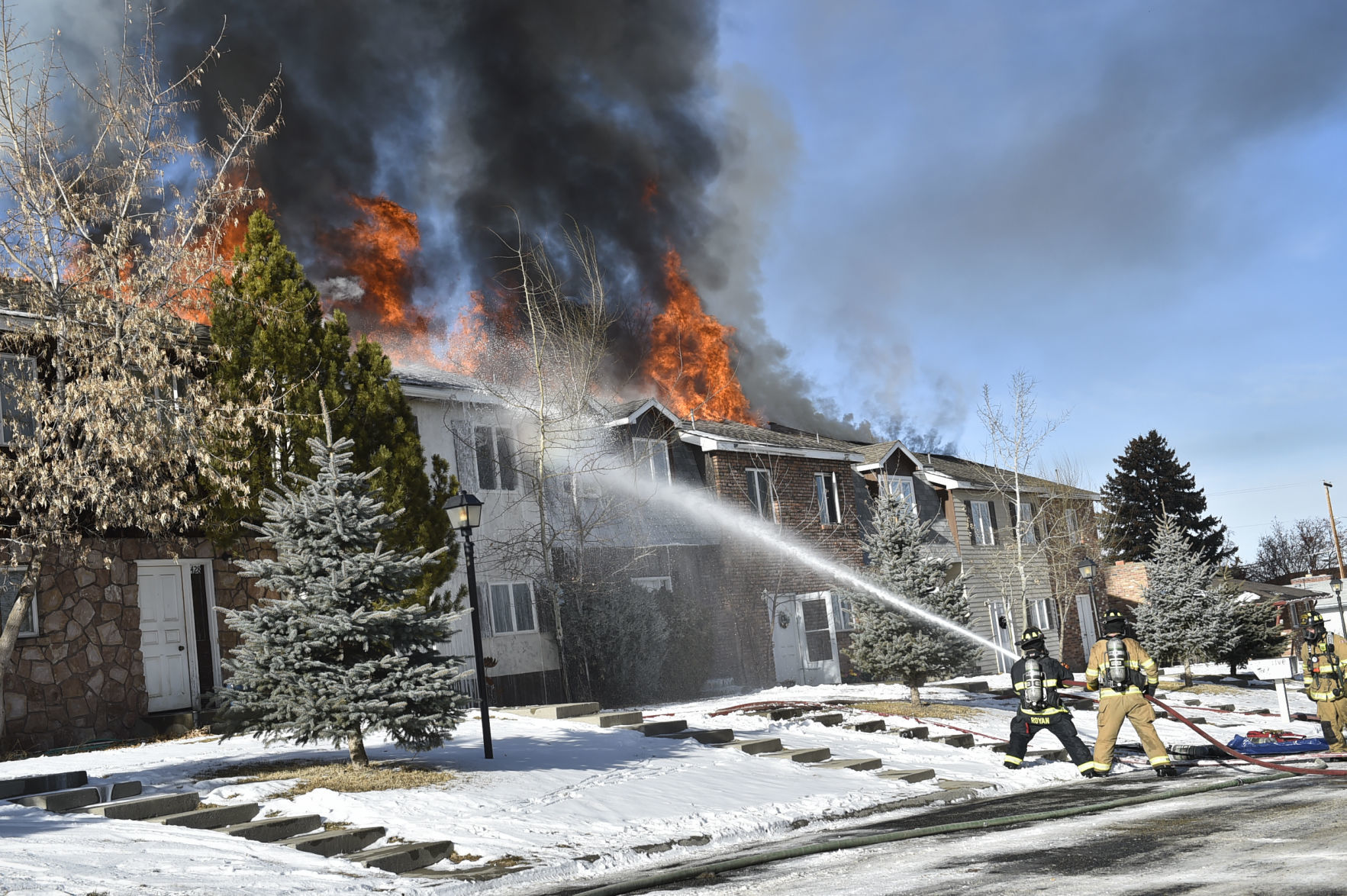 Raymond St. structure fire